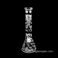 New Design 15 Inch Beaker Hookah Shisha Dry Herb Smoking Glass Water Pipe with Clear Bowl& Dow